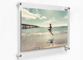 Acrylic Sandwich Board 1150mm x 700mm With 6 Stud